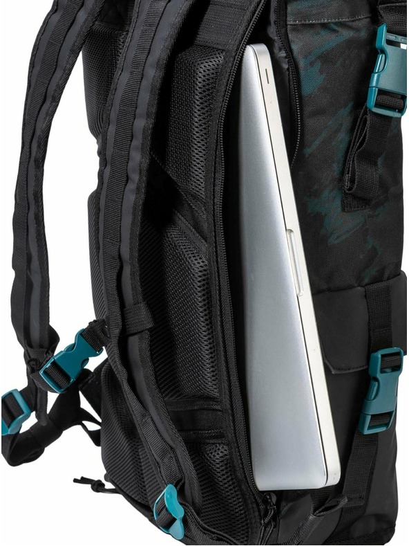 Meatfly Meatfly batoh Periscope Petrol Mossy 30 L | Modrá | Objem 30 L