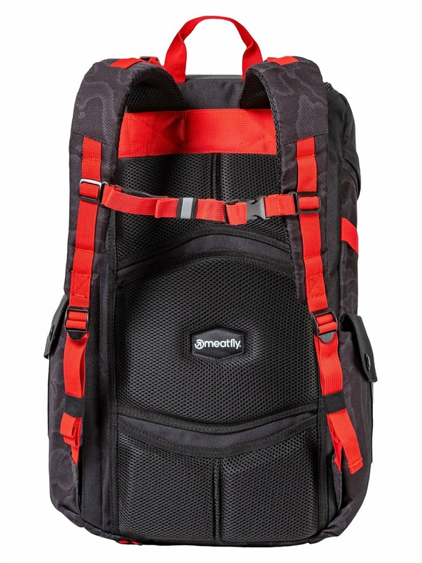 Meatfly Meatfly batoh Scintilla Morph Black 26 L | Černá | Objem 26 L