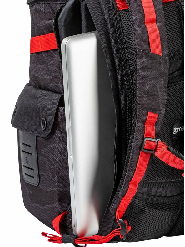 Meatfly Meatfly batoh Scintilla Morph Black 26 L | Černá | Objem 26 L