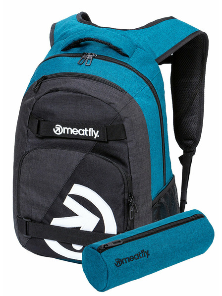 Meatfly Meatfly batoh Exile Petrol Heather/Charcoal Heather 24 L + PENÁL ZDARMA | Modrá | Objem 24 L