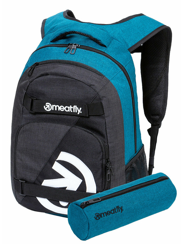 Meatfly Meatfly batoh Exile Petrol Heather/Charcoal Heather 24 L + PENÁL ZDARMA | Modrá | Objem 24 L