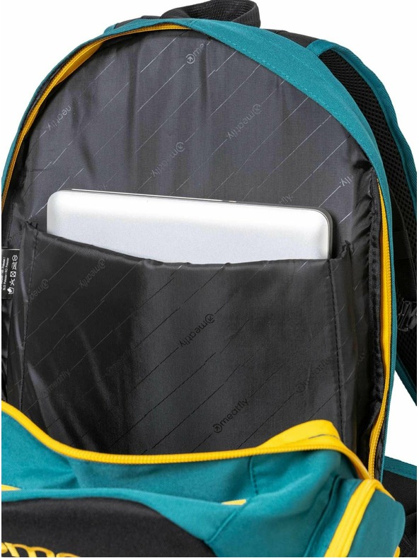 Meatfly Meatfly batoh Wanderer Snake Green / Black 28 L | Černá | Objem 28 L