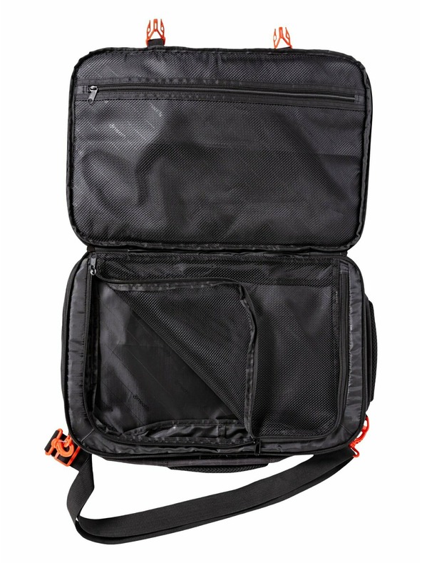 Meatfly Meatfly batoh Riley Morph Black 28 L | Černá | Objem 28 L