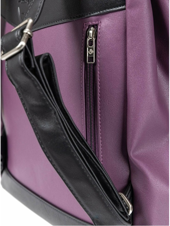 Meatfly Meatfly batoh Triumph Plum / Black | Černá | Objem 16 L