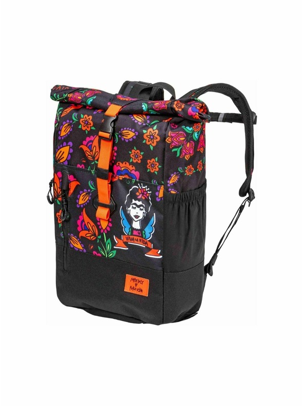Meatfly Meatfly batoh Holler Viva La Vida Black 28 L | Mnohobarevná | Objem 28 L