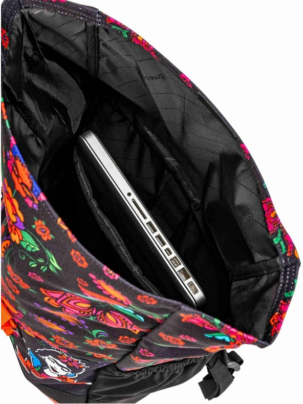 Meatfly Meatfly batoh Holler Viva La Vida Black 28 L | Mnohobarevná | Objem 28 L