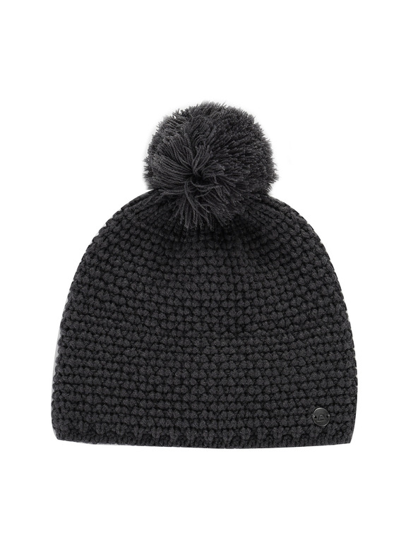 ALPINE PRO Zimní čepice s bambulí ALPINE PRO GRANE dk.true gray