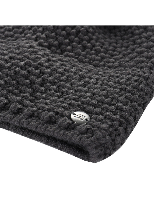 ALPINE PRO Zimní čepice s bambulí ALPINE PRO GRANE dk.true gray