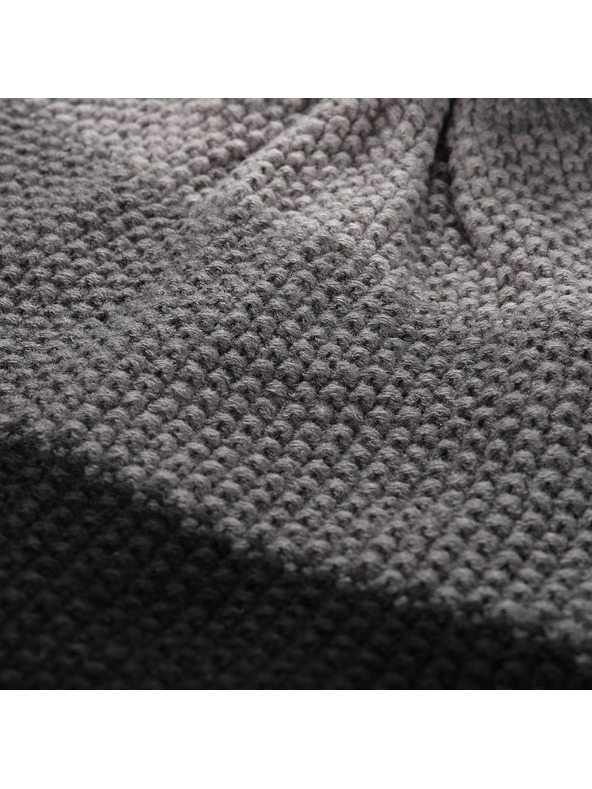 ALPINE PRO Zimní čepice s bambulí ALPINE PRO DELORE smoked pearl