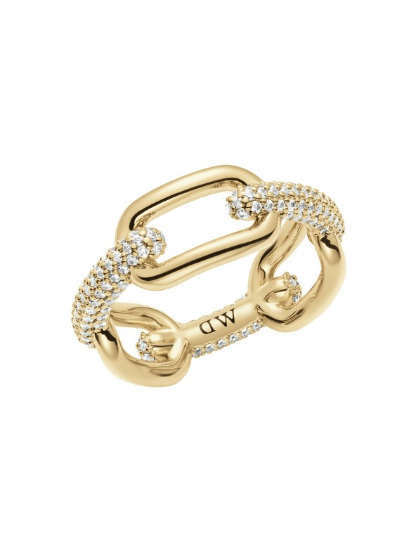 Daniel Wellington Daniel Wellington prsten ocelový Crystal Link