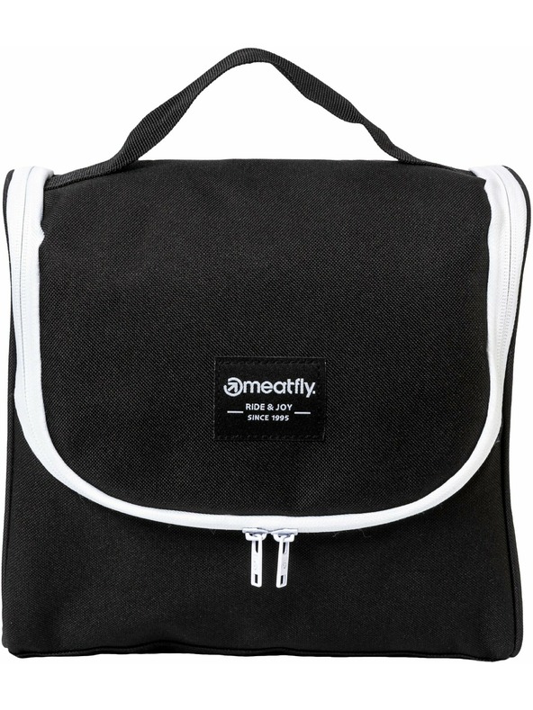 Meatfly Meatfly toaletní taška Specter Black | Černá | Objem 6 L