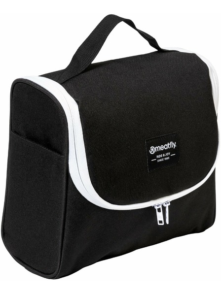 Meatfly Meatfly toaletní taška Specter Black | Černá | Objem 6 L