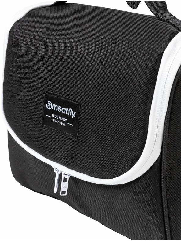 Meatfly Meatfly toaletní taška Specter Black | Černá | Objem 6 L