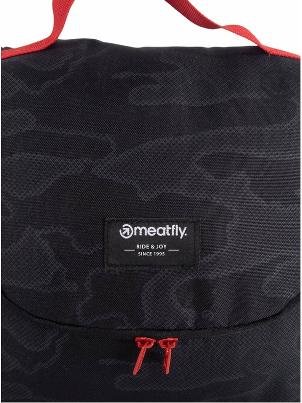 Meatfly Meatfly toaletní taška Specter Morph Black | Černá | Objem 6 L