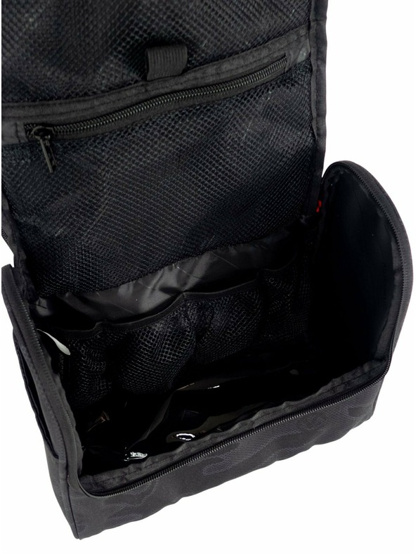 Meatfly Meatfly toaletní taška Specter Morph Black | Černá | Objem 6 L