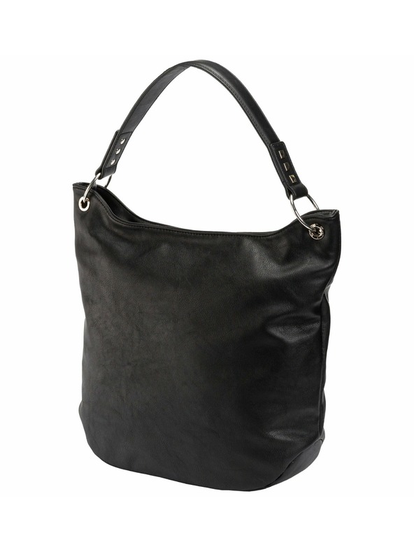 Meatfly Meatfly dámská kabelka Emmy Black | Černá | Objem 14 L