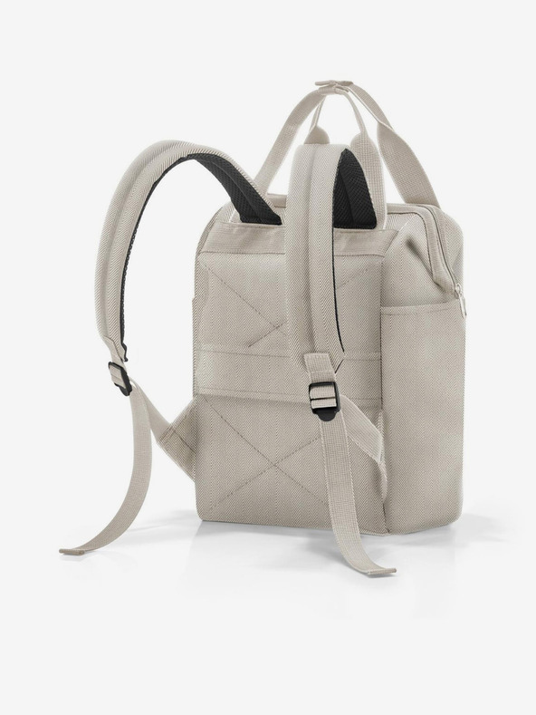 Reisenthel Béžový dámský puntíkovaný batoh Reisenthel Allrounder R