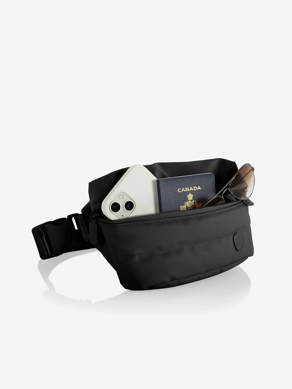 Heys Černá ledvinka Heys Puffer Mini Waist Bag