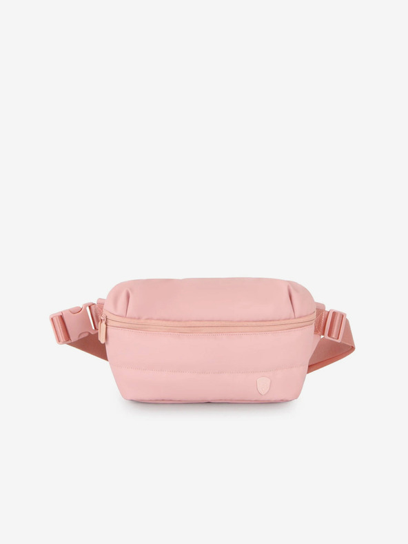 Heys Růžová dámská ledvinka Heys Puffer Waist Bag Rose
