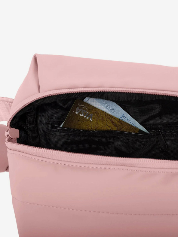 Heys Růžová dámská ledvinka Heys Puffer Waist Bag Rose