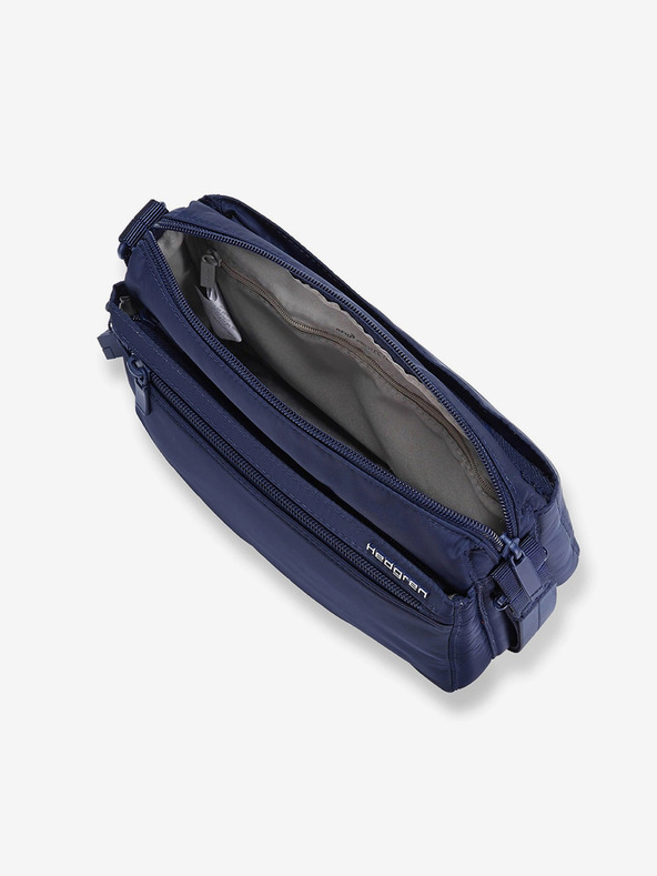 Hedgren Tmavě modrá dámská crossbody taška Hedgren Eye Total Eclipse