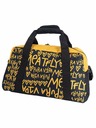 Meatfly Meatfly cestovní taška X Pura Vida Mavis Yellow/Black | Žlutá | Objem 26 L