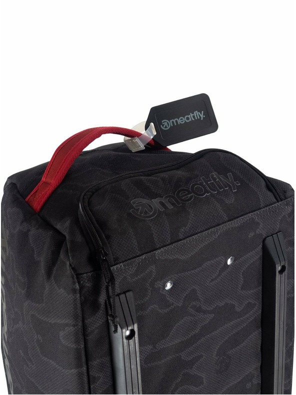 Meatfly Meatfly cestovní taška Gail Morph Black 42 L | Černá | Objem 42 L