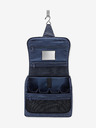 Reisenthel Tmavě mdorá kosmetická taška Reisenthel Toiletbag XL Herringbone Dark Blue