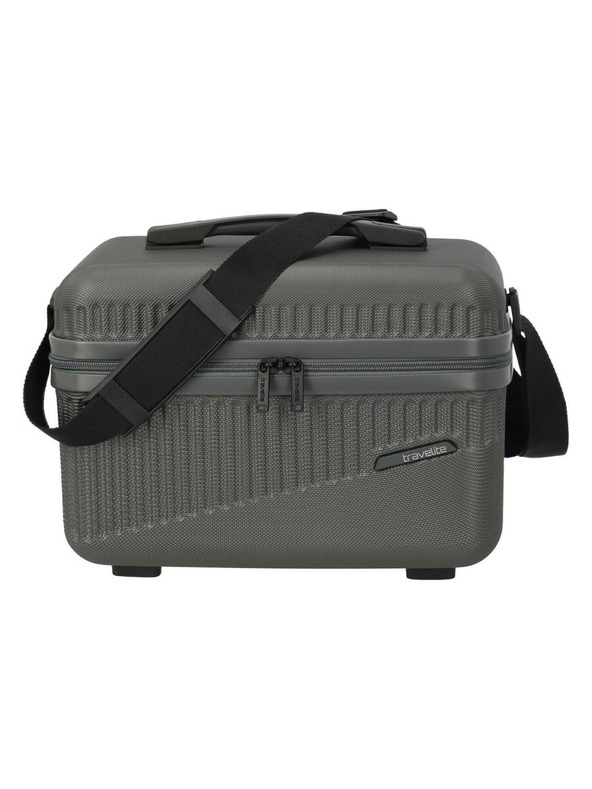 Travelite Kosmetický kufřík Travelite Bali Beautycase Anthracite