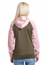 Meatfly Meatfly dámská technická mikina Alisha Powder Pink/Olive