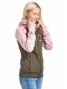 Meatfly Meatfly dámská technická mikina Alisha Powder Pink/Olive