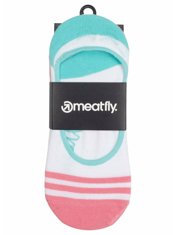 Meatfly Meatfly ponožky Low Socks Triple Pack White | Bílá | Velikost