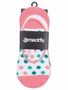 Meatfly Meatfly ponožky Low Socks Triple Pack White / Pink