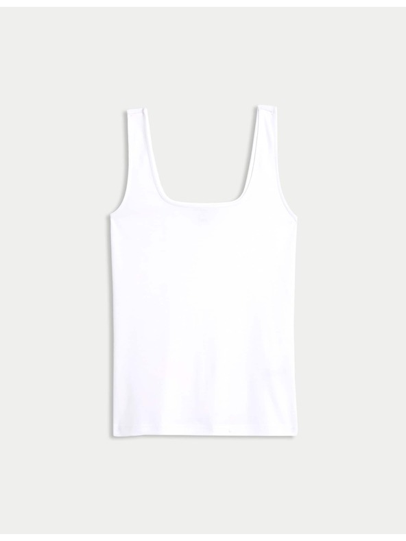 Marks & Spencer Tílkový top s hranatým výstřihem Marks & Spencer