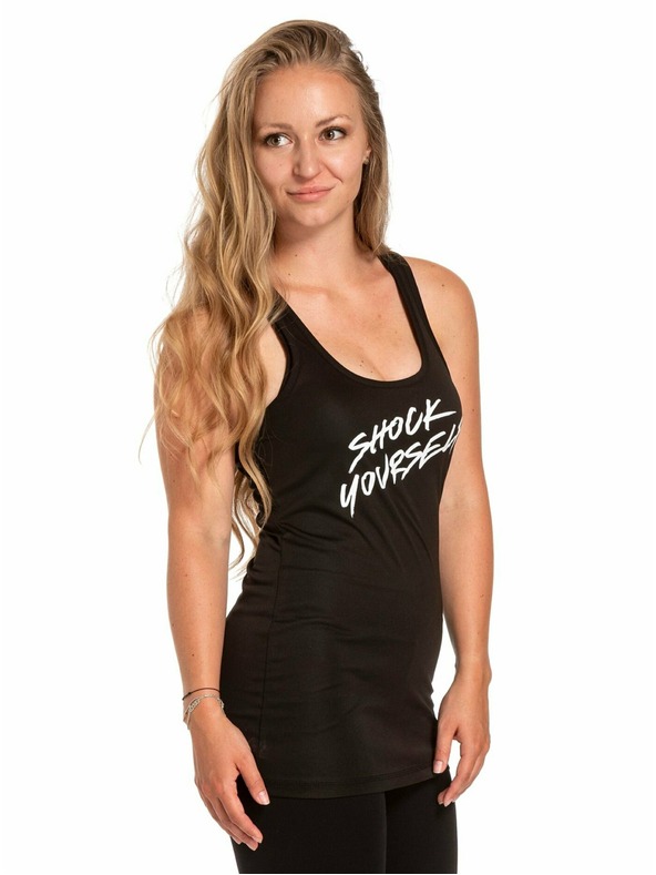 Meatfly Meatfly dámské tílko Big Shock! White / Black | Černá | Velikost