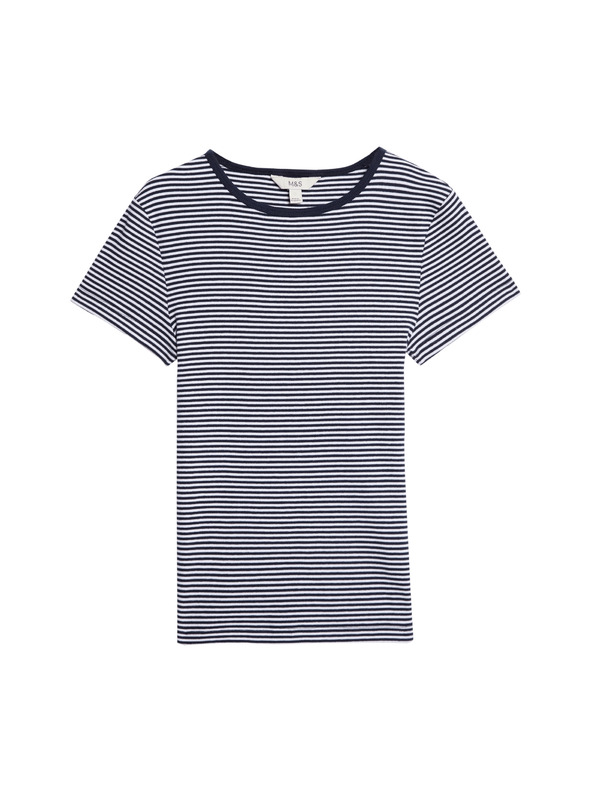 Marks & Spencer Proužkované žebrované tričko Marks & Spencer