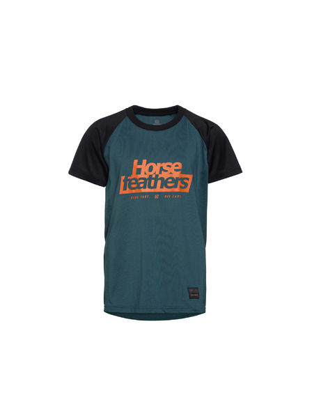 Horsefeathers Dětský bike dres Spike petrolejový HORSEFEATHERS