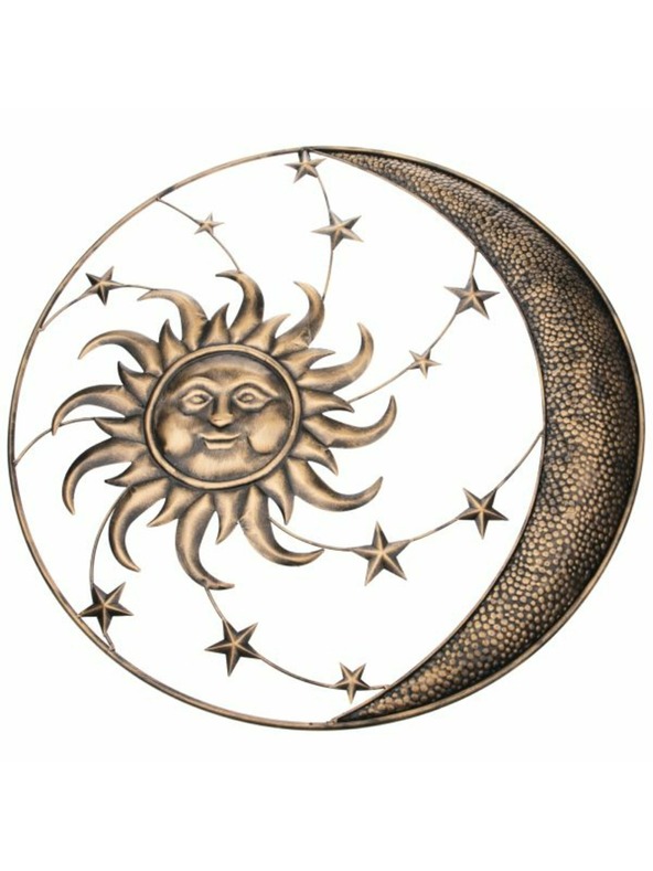 Casa de Engel Kovová nástěnná dekorace - slunce, 0/8