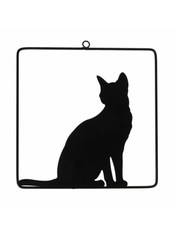 Casa de Engel Kovová závěsná dekorace - kočka, 24/48