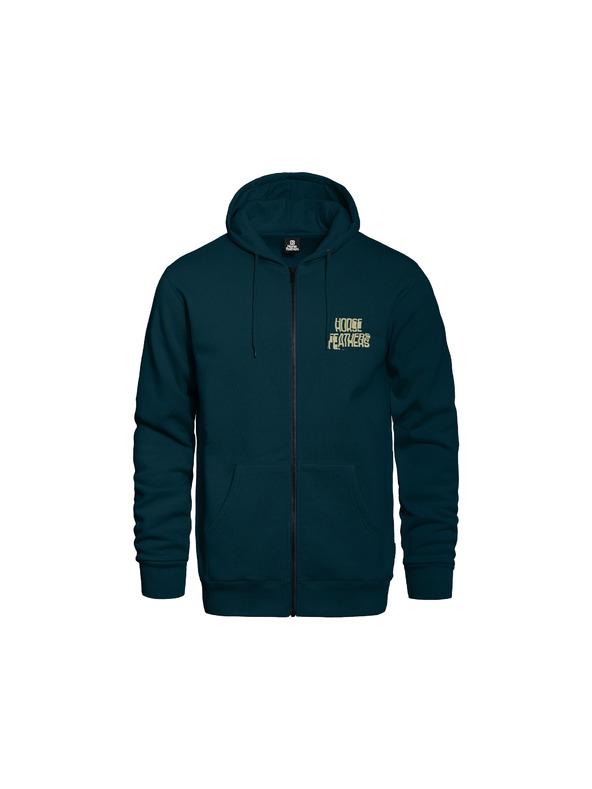 Horsefeathers Pánská mikina petrolejová HORSEFEATHERS