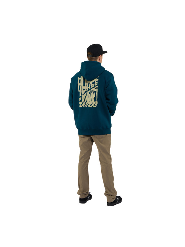 Horsefeathers Pánská mikina petrolejová HORSEFEATHERS