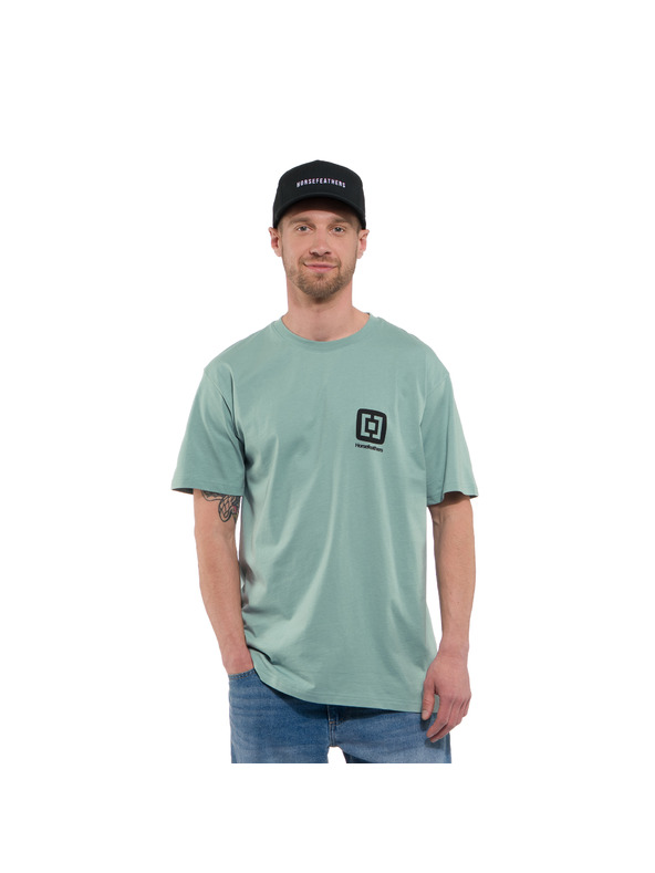 Horsefeathers Pánské tričko zelené HORSEFEATHERS