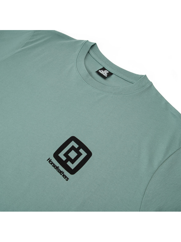 Horsefeathers Pánské tričko zelené HORSEFEATHERS