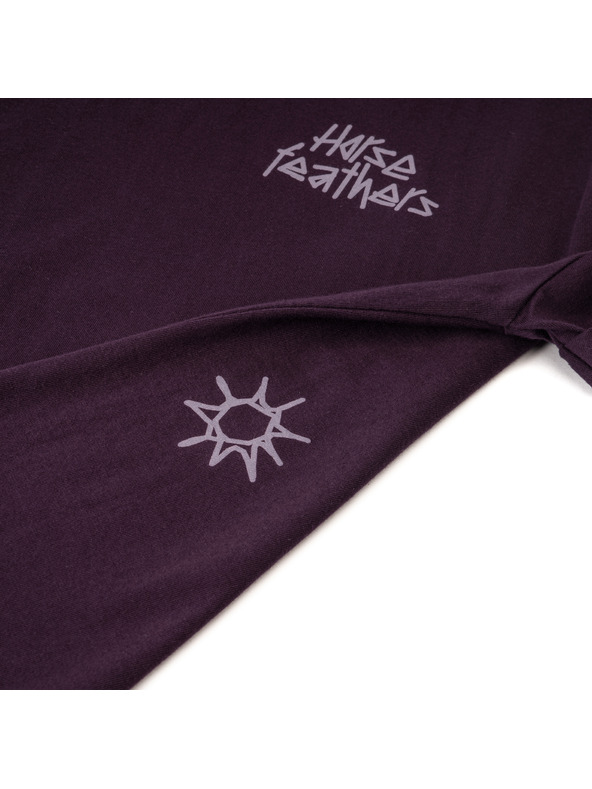 Horsefeathers Dámské tričko fialové HORSEFEATHERS