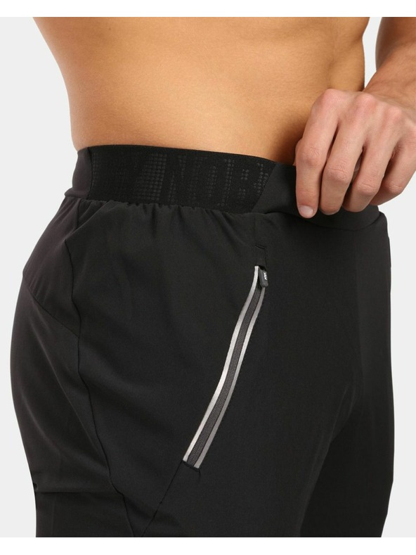 Kilpi Pánské běžecké kalhoty Kilpi HEYES-M Černá