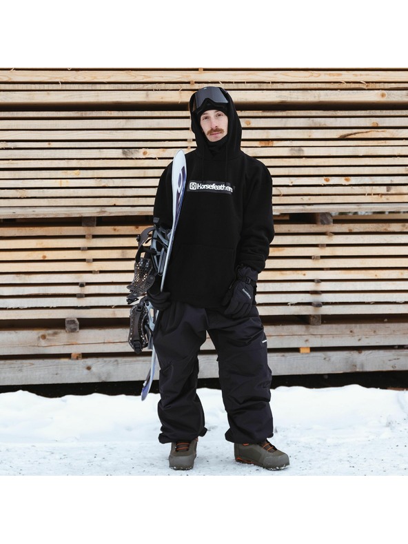 Horsefeathers Pánská mikina černá HORSEFEATHERS