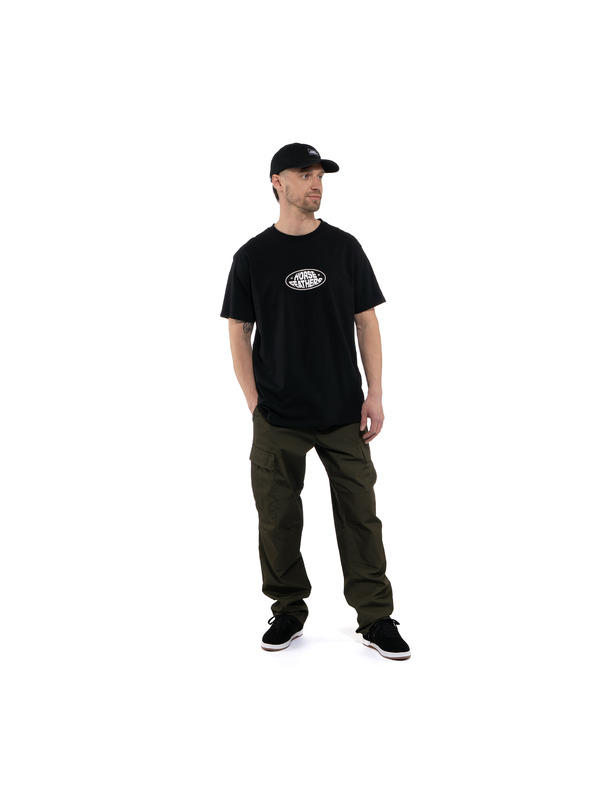 Horsefeathers Triko Dynamo -černé HORSEFEATHERS