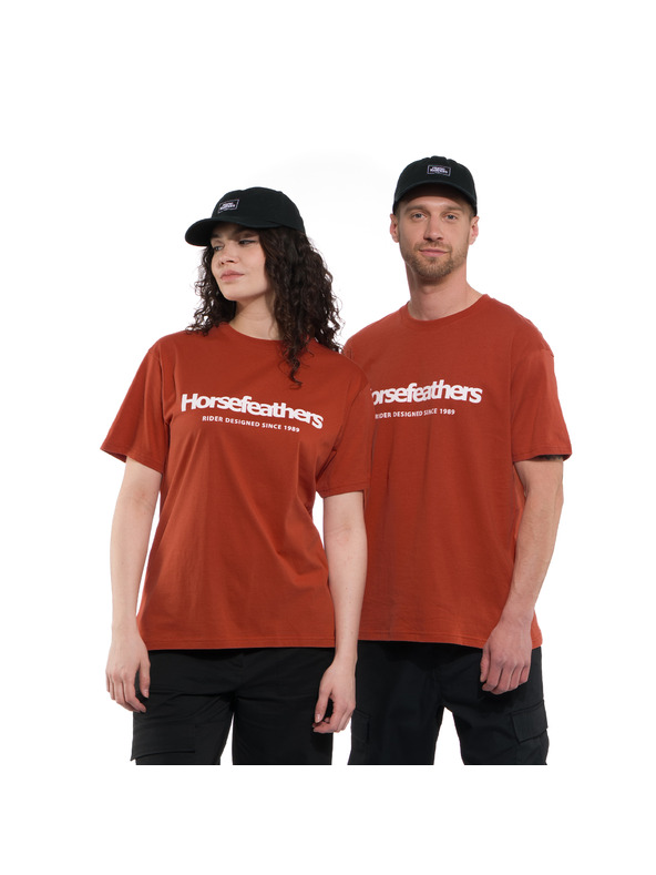 Horsefeathers Triko Quarter - ginger HORSEFEATHERS