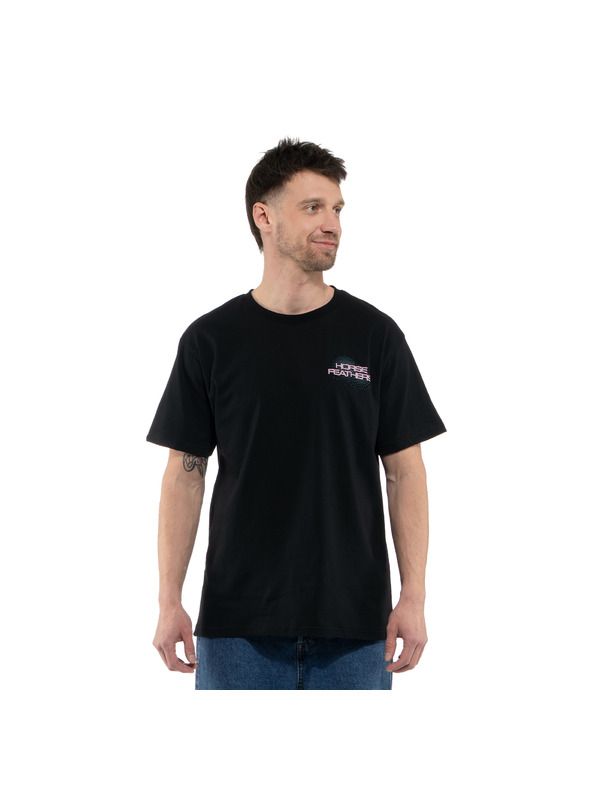 Horsefeathers Triko Rizmo černé HORSEFEATHERS