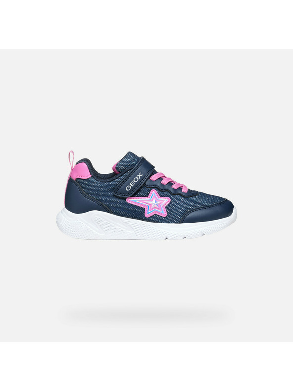 Geox Tmavě modré dívčí tenisky Geox Sprintye